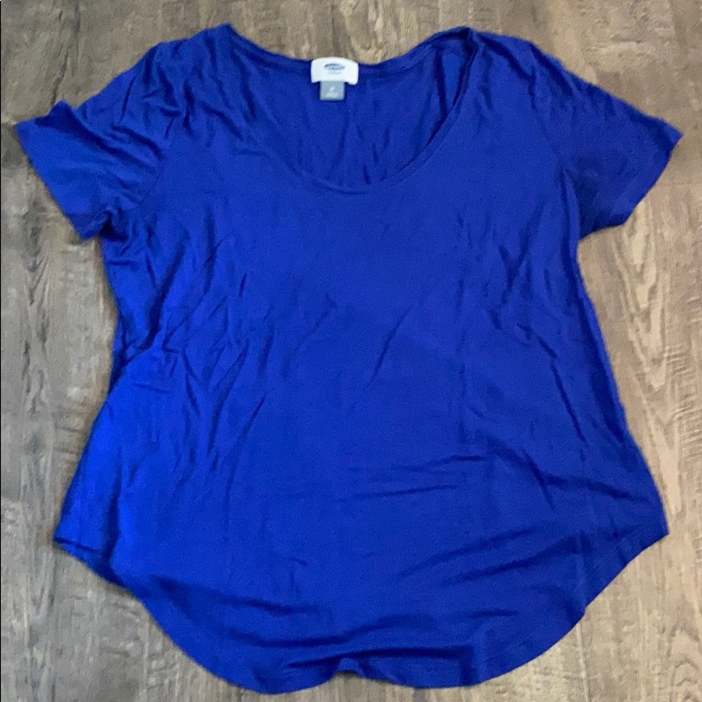 Old Navy blue size medium short sleeve top